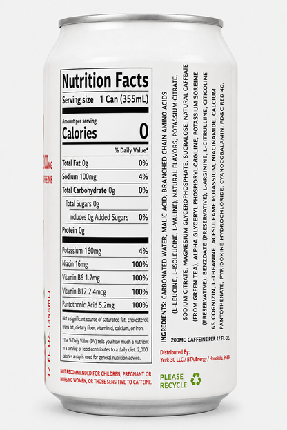 Hydrating Dragonfruit Energy Drink | 12 Pack